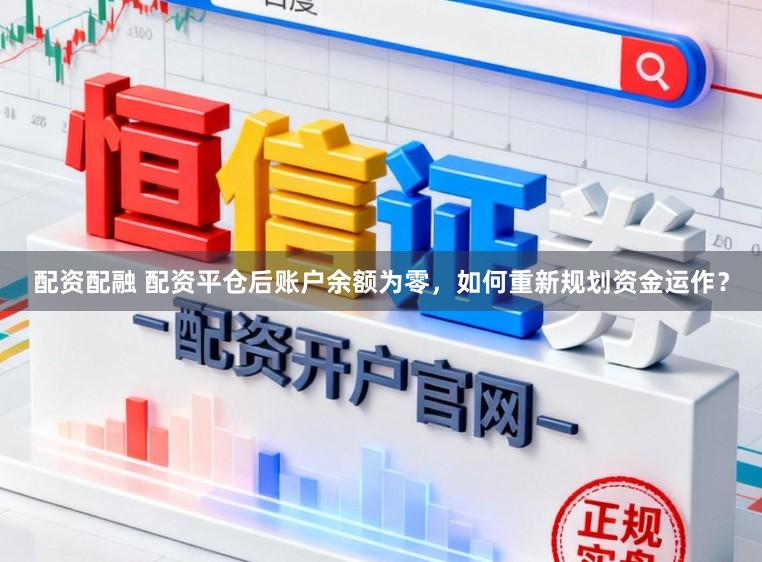 配资配融 配资平仓后账户余额为零，如何重新规划资金运作？